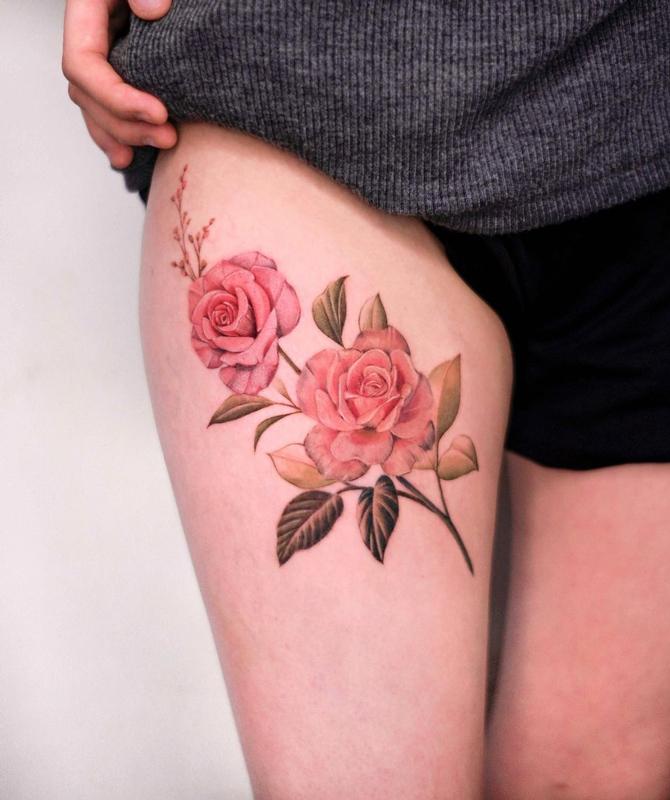 100 Rose Tattoos Meanings Tattoo Desings  Artists