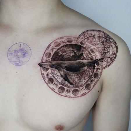 Tattoos - Celestial Whale - 143525
