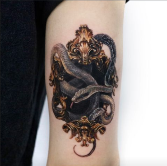 Tattoos - Royal Snake Crest - 143536
