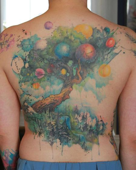 Tattoos - Mother World Tree - 144039