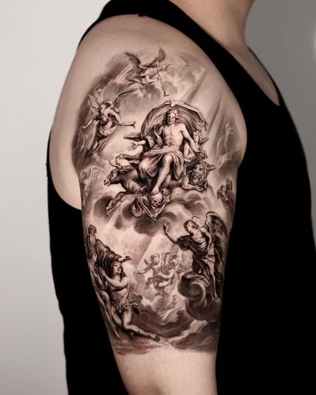 Han Ju Kim Gody_Tattoo - Religious God Tattoo