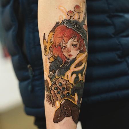 Tattoos - Nausicaa of the valley of the wind  - 143687