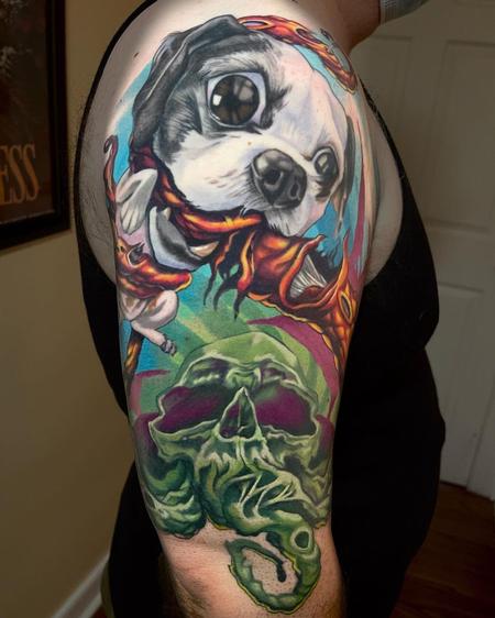 Tattoos - Cthulu Dog Fight - 144552