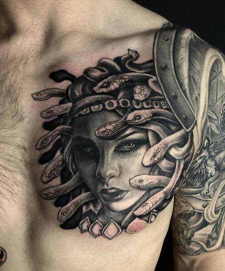 Tattoos - Medusa Portraite - 144330