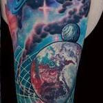 Tattoos - Space Half-Sleeve - 143752