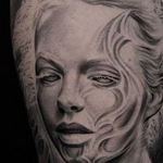 Tattoos - Realism Biomech Portrait - 144291