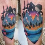 Tattoos - Vector mountains - 122324