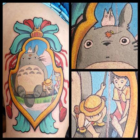 Tattoos - Totoro Japanese Tag - 141965