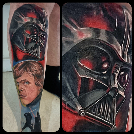 Tattoos - Luke and Vader  - 145305
