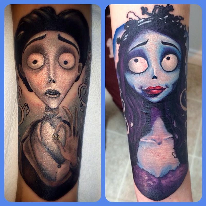 Corpse Bride tattoo by Jodie Wentz: TattooNOW