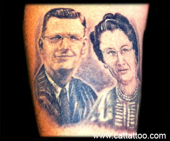 Tattoos - Gene's Parents - 18806