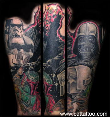 Tattoos - Star Wars Villans Still in progress - 16084