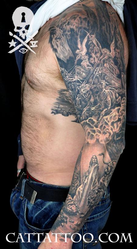 Tattoos - Gustave Dore Daniel / Four Horsemen - 115182