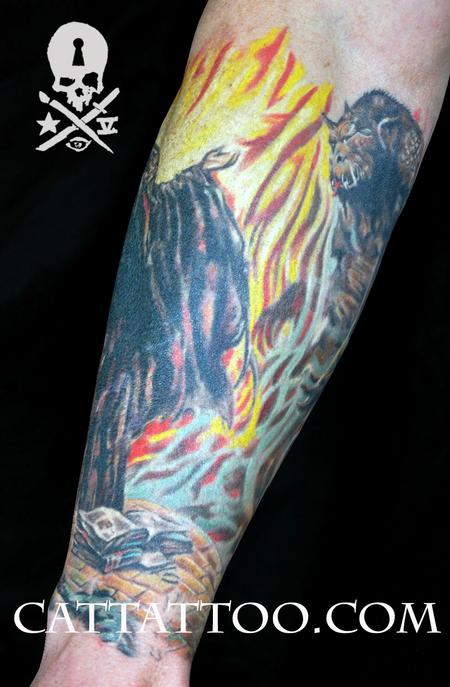 Tattoos - Frazetta Wizard - 115198