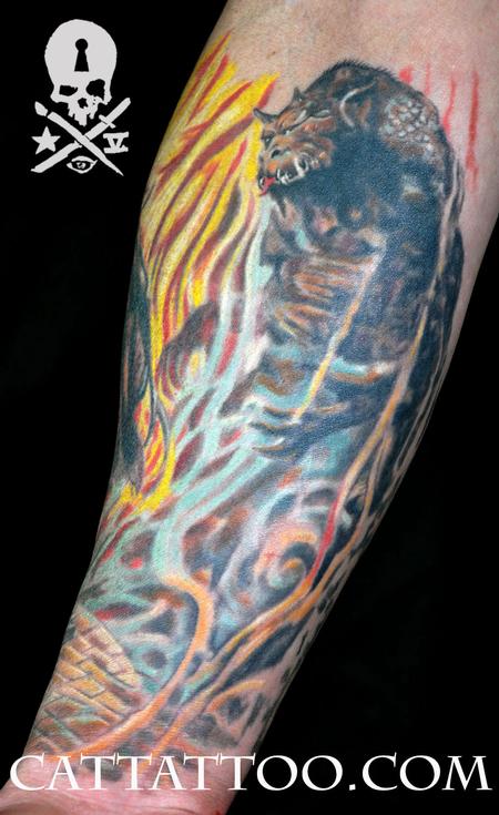 Tattoos - Frazetta Wizard - 115197