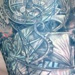Tattoos - Ship Kraken Sundial Compass Sleeve - 115218