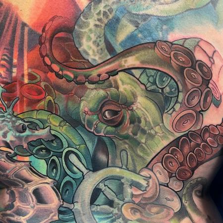 Tommy Helm - Octopus Tattoo