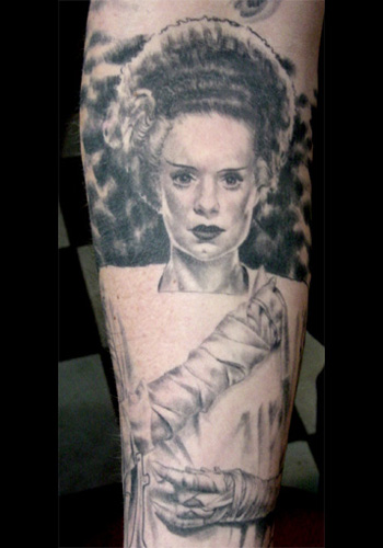 Bride of Frankenstein by Nic Skrade: TattooNOW