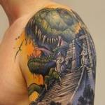 Tattoos - dinosaurs detail - 99318
