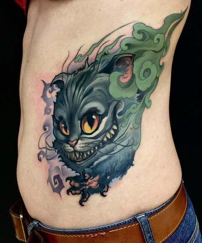Cheshire Cat by Steve Phipps  Tattoos