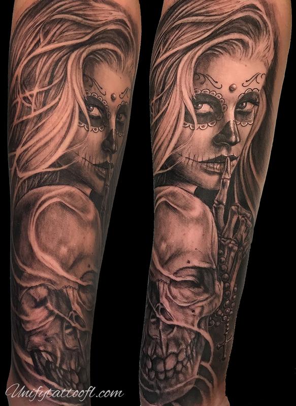 Day of dead by Bart Andrews: TattooNOW