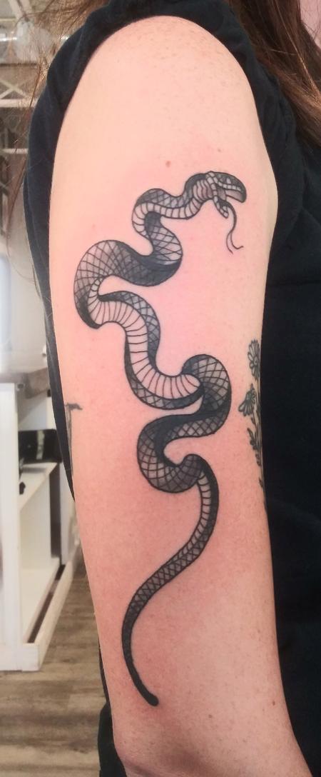 Tattoos - Snake - 141823