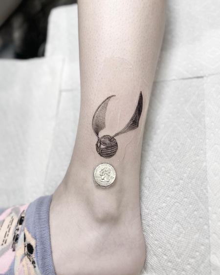Hosang Lee - The Golden Snitch Tattoo