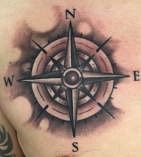 Tattoos - Compass - 134947