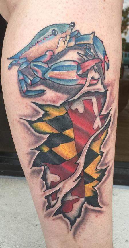 Tattoos - Maryland Skin Rip - 134931