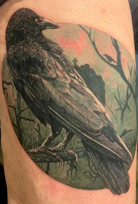 Edwardemar Bonilla - Raven Tattoo