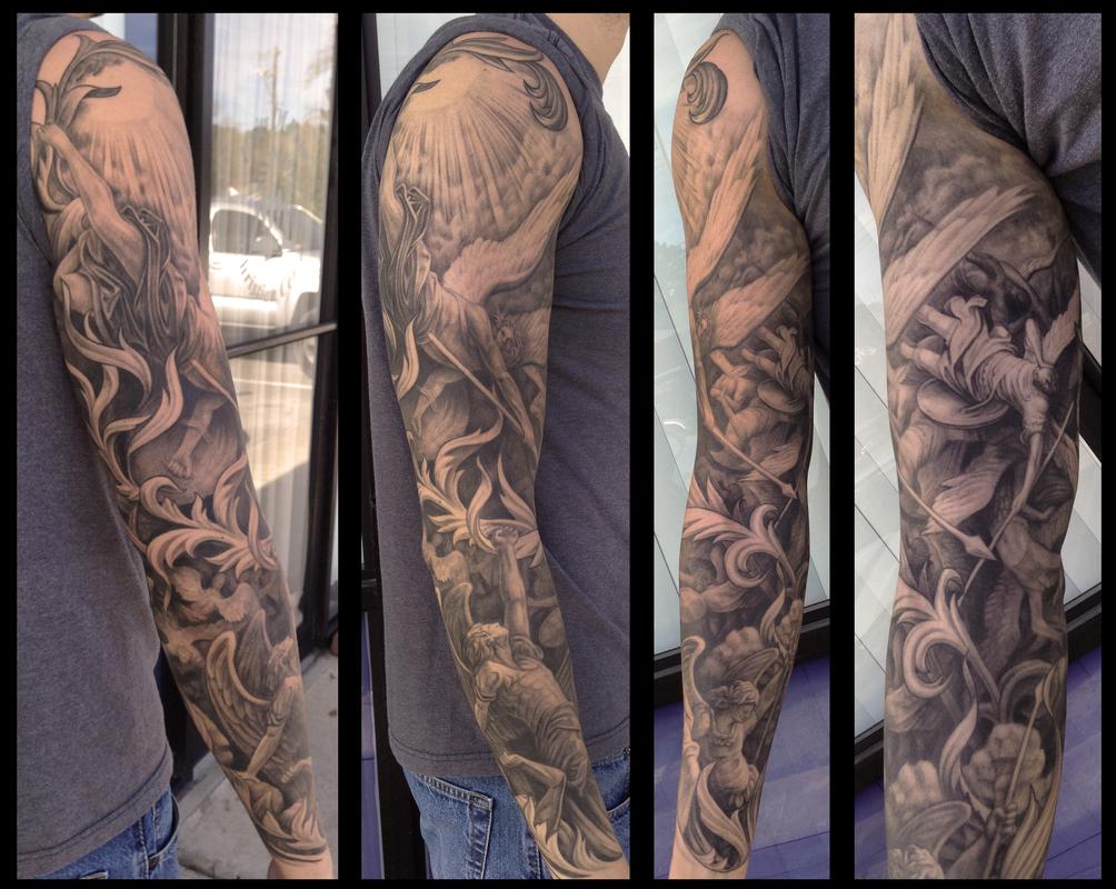 Tattoos - Gustave Dore sleeve - 89071