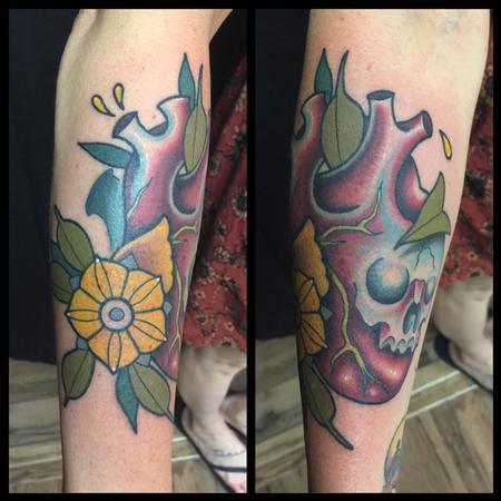 Tattoos - Skull Heart Morph - 134958