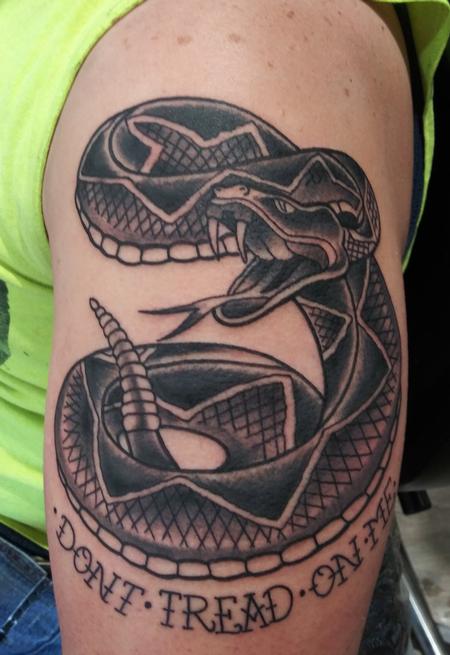 Tattoos - Gadsden Snake - 141819