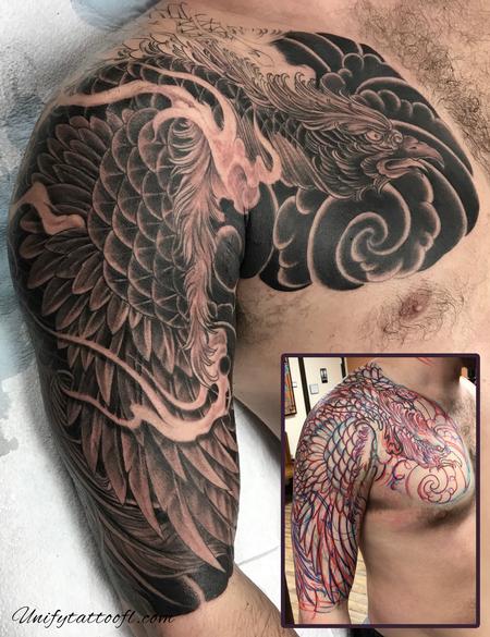 Tattoos - In progress Phoenix - 138914