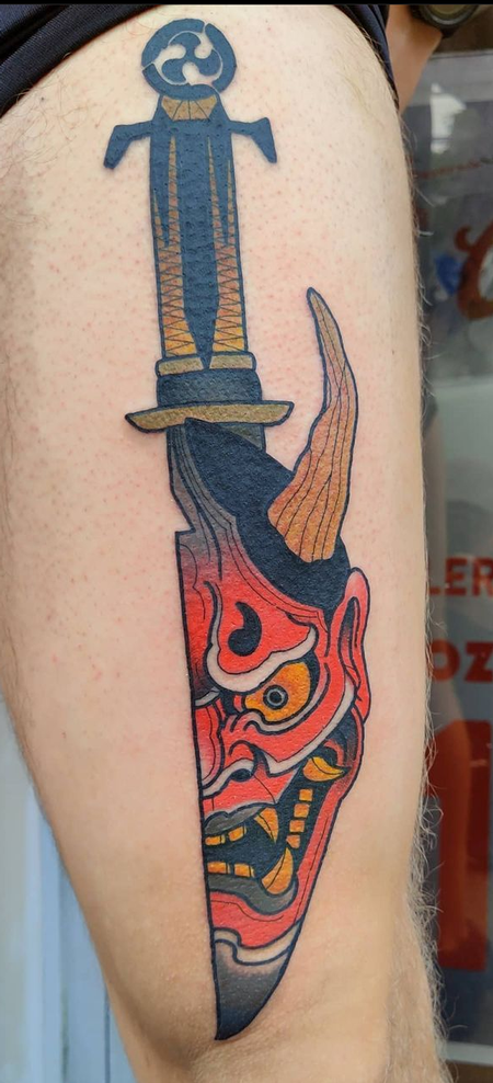 Tattoos - Oni Dagger - 142860