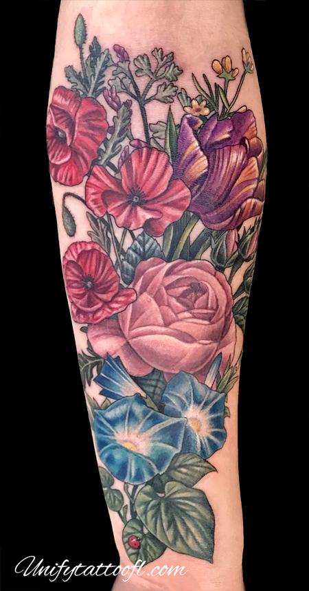 Tattoos - Vintage Floral - 134811