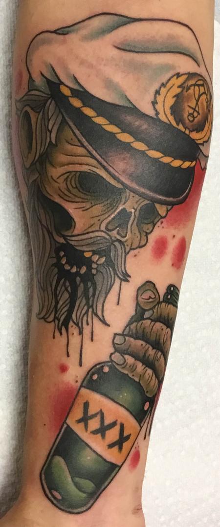 Tattoos - Drunken Zombie Sailor - 134936