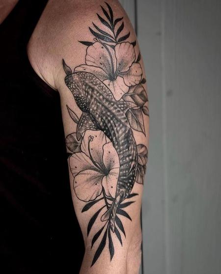 lemon branch done by lisa oquinn of heirloom tattoo  needlebloom on  instagram two healed tattoos above done by her as well  rtattoo