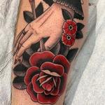 Tattoos - Hand and Flowers - 146055