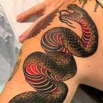 Tattoos - Snake Tattoo Coverup - 146078