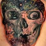 Tattoos - Space Skull Tattoo - 146079