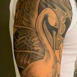 Tattoos - Swan Sleeve Tattoo - 146086