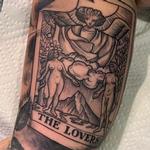 Tattoos - The Lovers Tarot Card - 146083