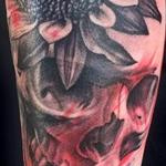 Tattoos - Trash Polka Skull & Sunflower - 119269